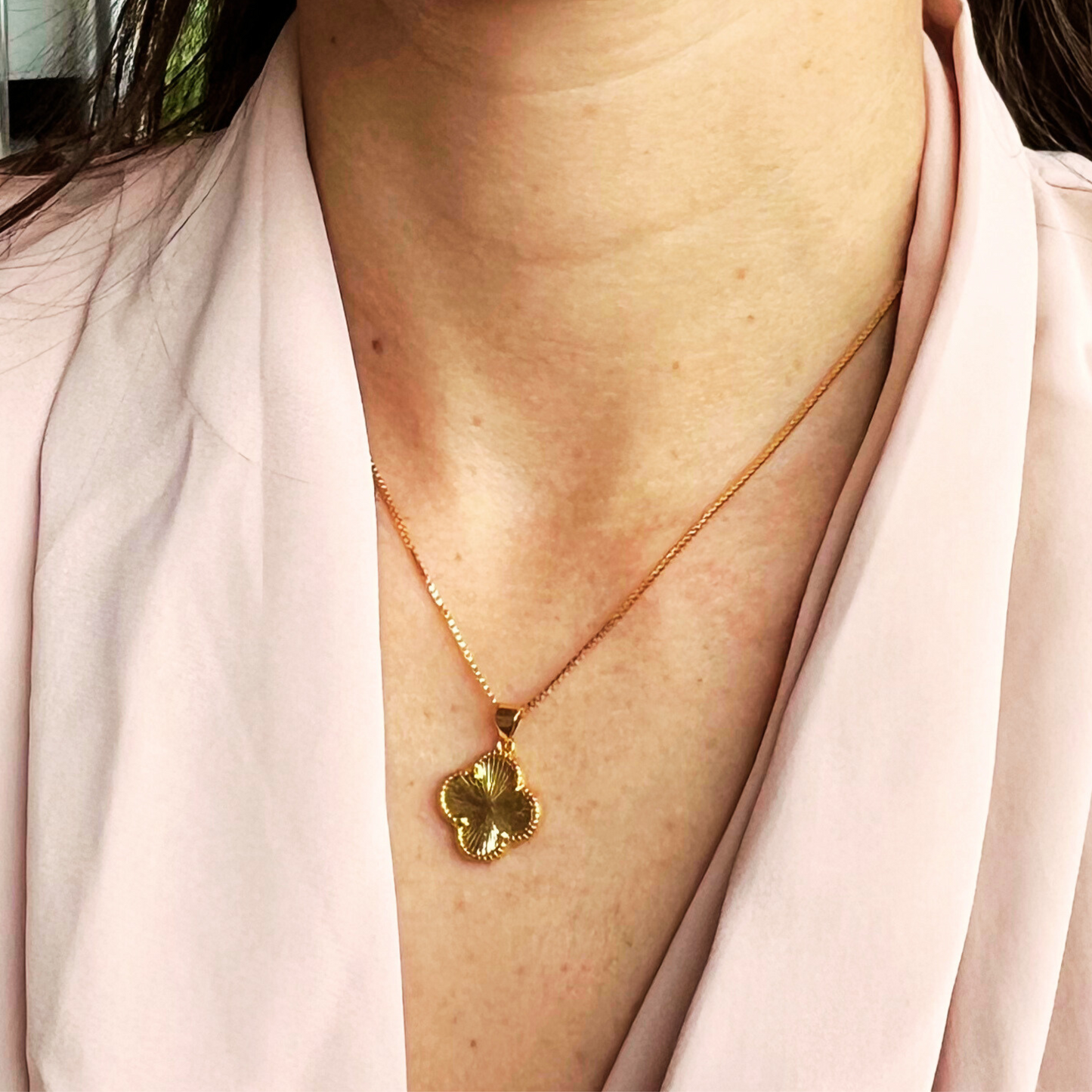 Flora Halskette & Ohrring Set