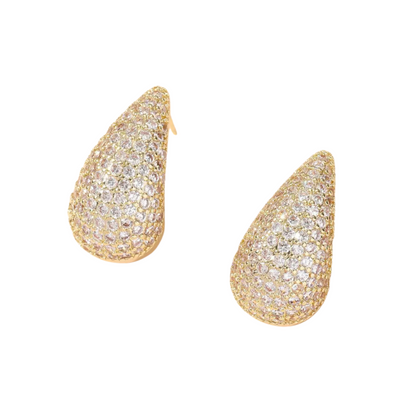 Aqua Diamonds Ohrring
